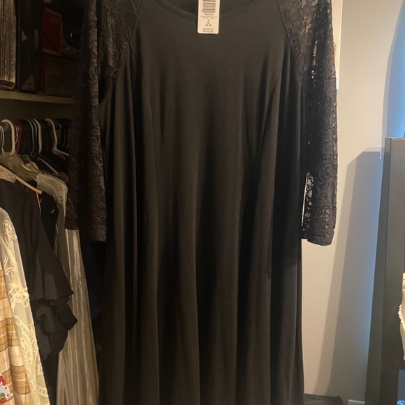 Torrid skater lace 3/4 sleeve plus size dress 18/20 2 - Picture 2 of 2